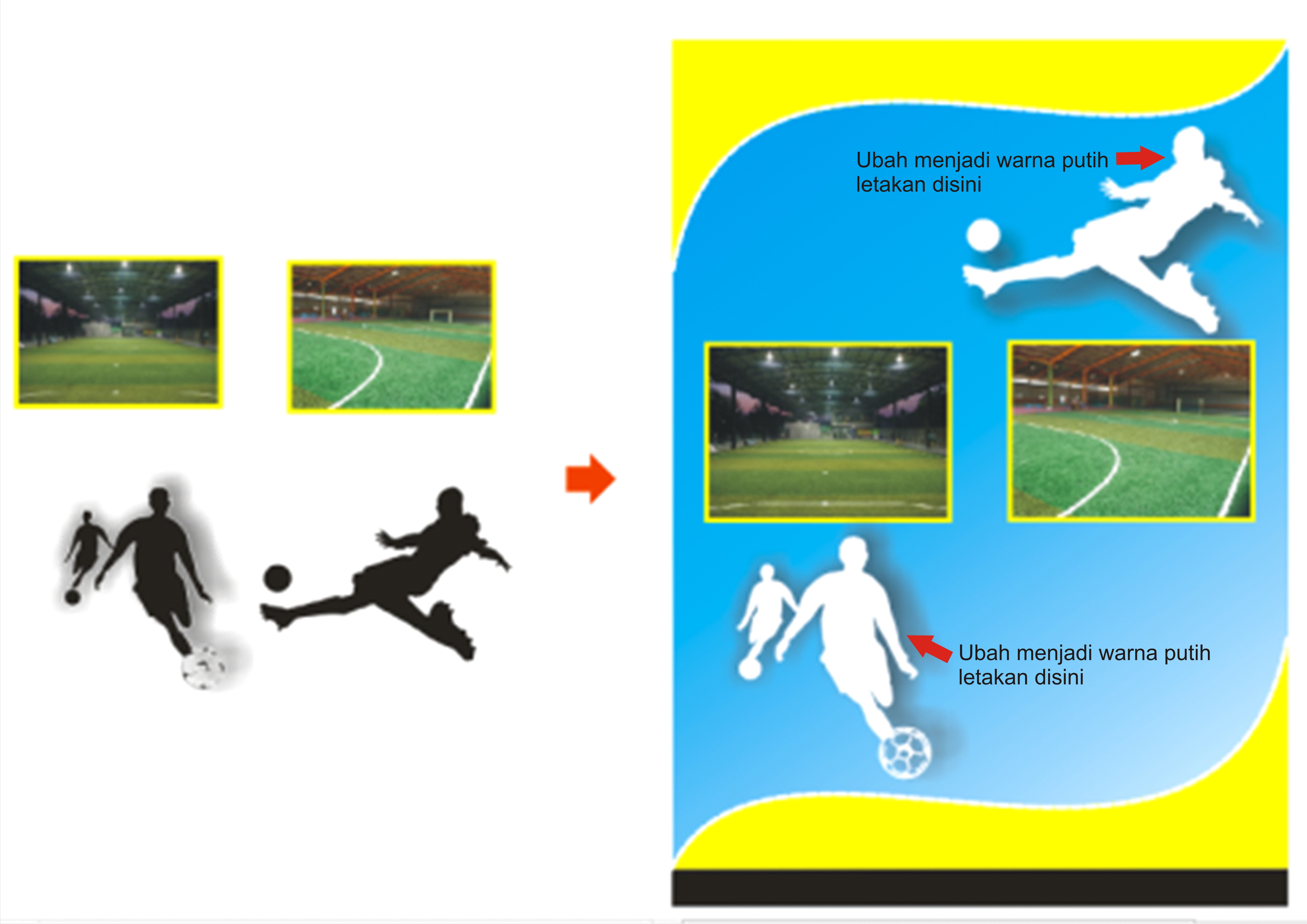 Membuat Brosur Promosi Lapangan Futsal Dengan Corel Draw 14